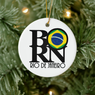 BORN Rio de Janeiro Ceramic Ornament