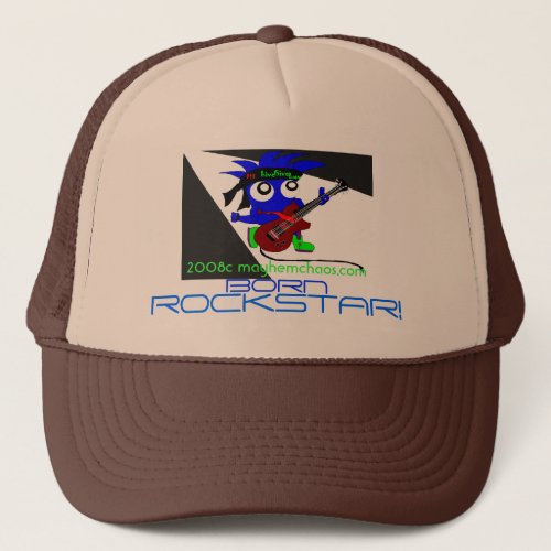 Born ROCKSTAR Trucker Hat