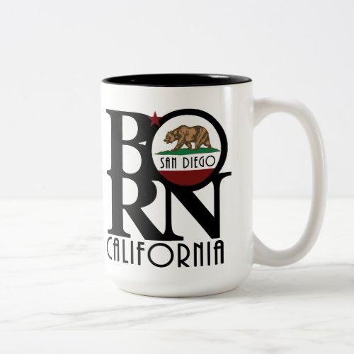 BORN San Diego 15oz Two_Tone Coffee Mug