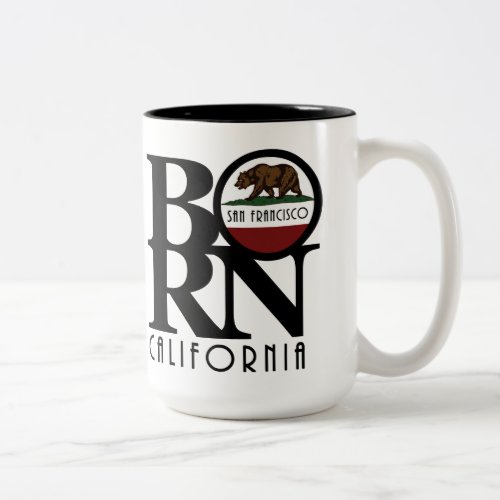 BORN San Francisco 15oz Two_Tone Coffee Mug