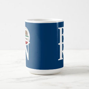 BORN Santa Cruz 15oz Mug Blue