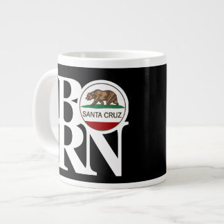 BORN Santa Cruz 20oz Black Giant Coffee Mug