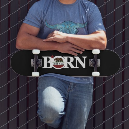 BORN Santa Cruz California Magnet Skateboard