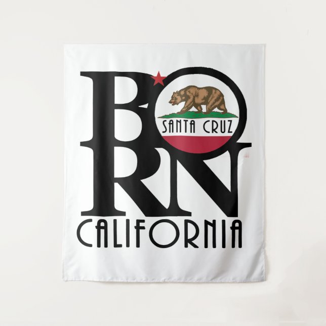 BORN Santa Cruz Tapestry (Front)