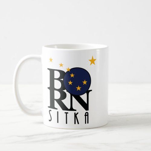 BORN Sitka Alaska 11oz Coffee Mug