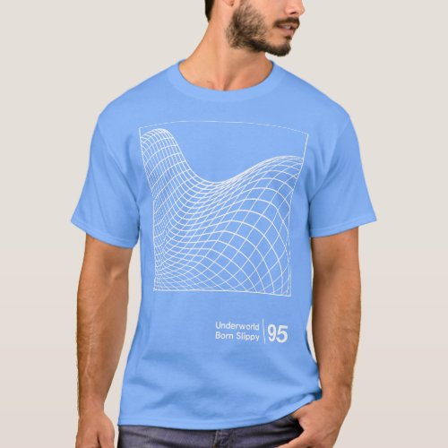 Born Slippy Minimalist Style Graphic Design 2 T_Shirt