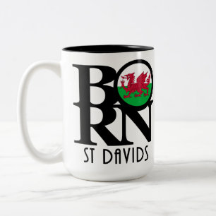 BORN St Davids 15oz Two-Tone Coffee Mug
