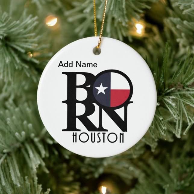 BORN Texas Customizable Ornament (Tree)