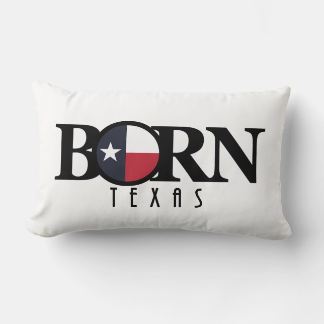BORN Texas Lumbar Pillow (Front)