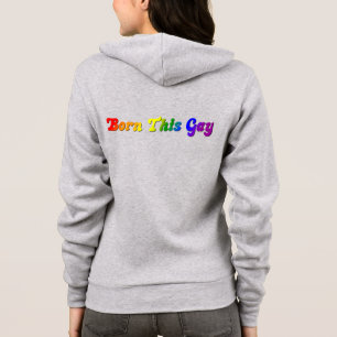 Born This Gay – Bold Rainbow LGBTQ+ Pride Hoodie