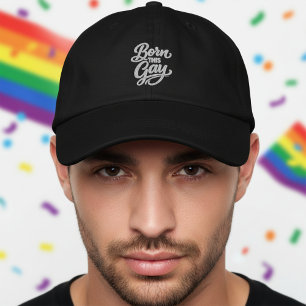 Born This Gay Pride Embroidered Baseball Cap