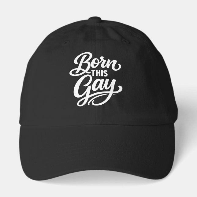 Born This Gay Pride Hat (Front)