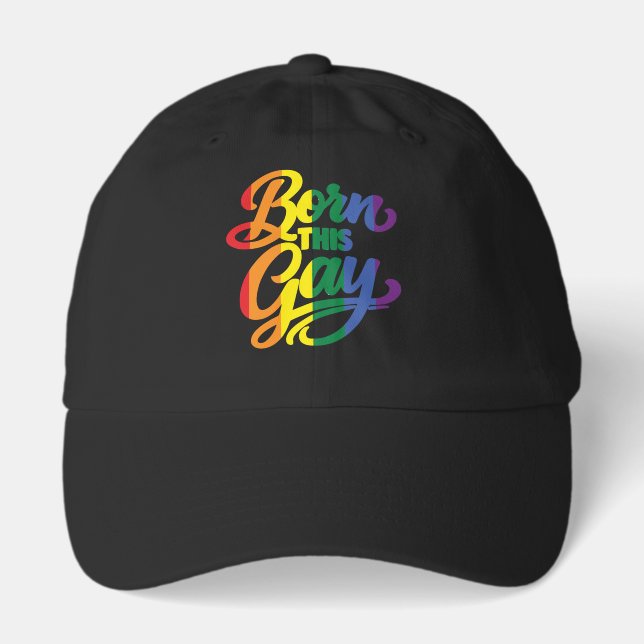 Born This Gay Pride Hat (Front)