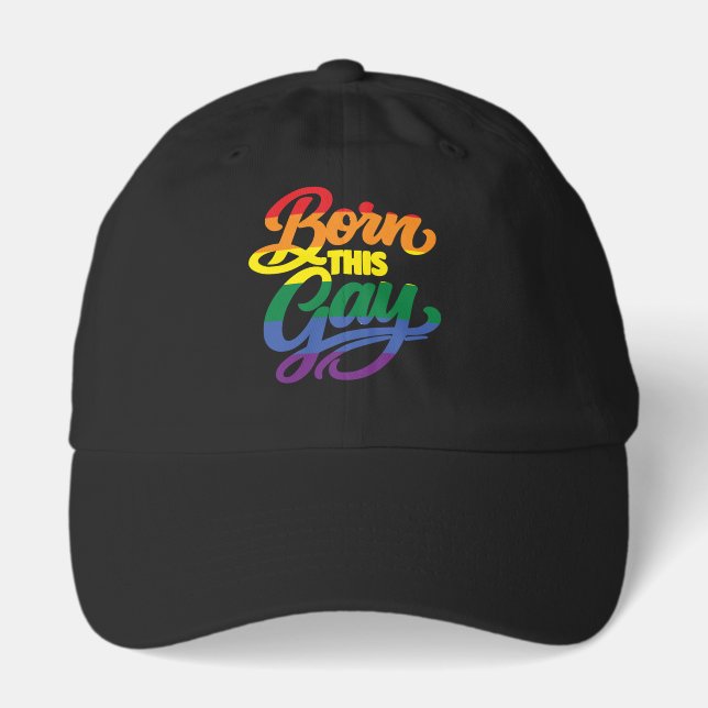 Born This Gay Pride Hat (Front)