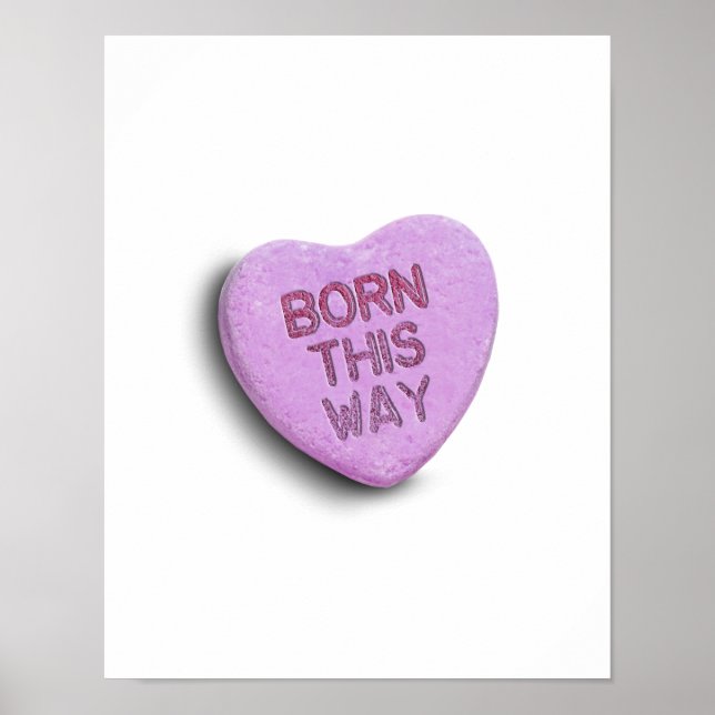 BORN THIS WAY CANDY POSTER (Front)