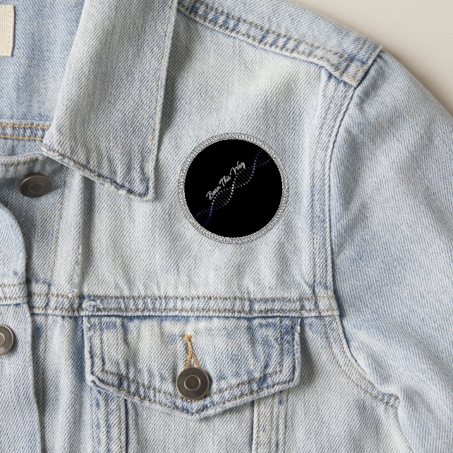 Born This Way Lesbian Butch - Butch Pride DNA  Patch (On Jacket)