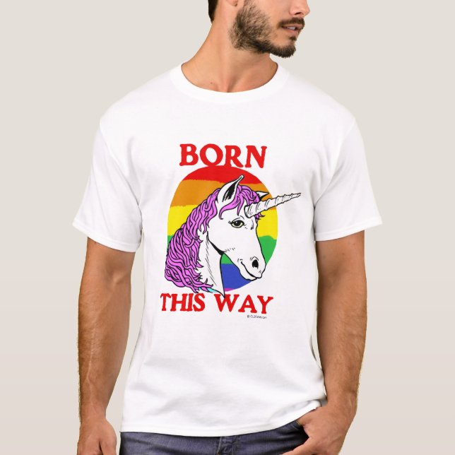Born this way T-Shirt (Front)