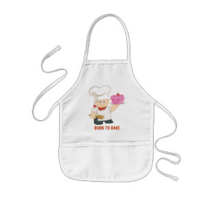 Born To Bake Kids' Apron