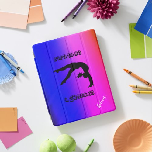 Born to be a Gymnast iPad Smart Cover