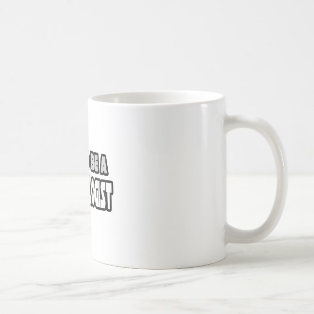 Born To Be A Microbiologist Coffee Mug (Right)