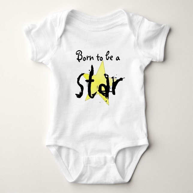 Born to be a star romper (Front)