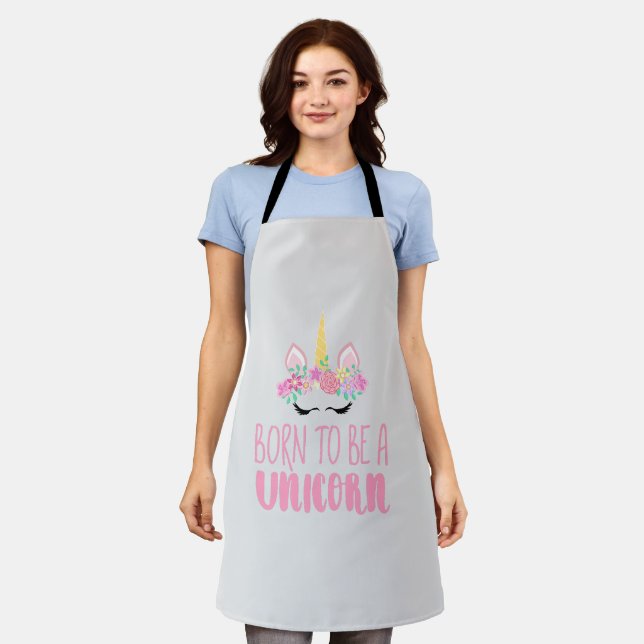 Born to Be a Unicorn Magical Fantasy      Apron (Worn)