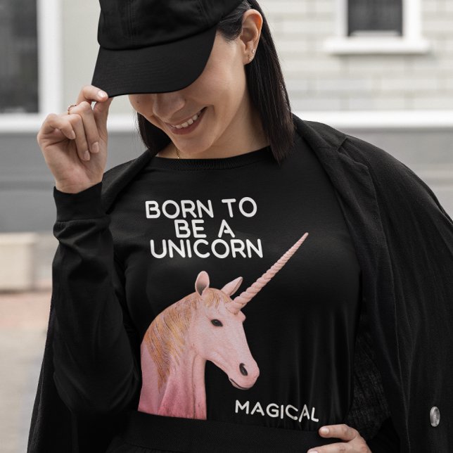 Born to Be a Unicorn Statue Head and Magical T-Shirt (Born to Be a Unicorn Statue Head and Magical T-Shirt)