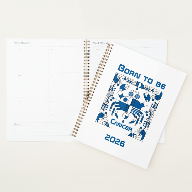 Born to be Cancer Planner (Display)