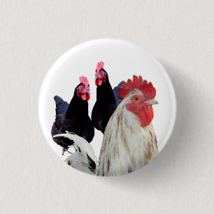 Born To Be Chickens, Badge Button