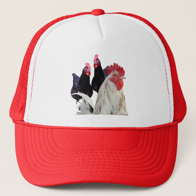 Born To Be Chickens, Belt Truckers Hat (Front)
