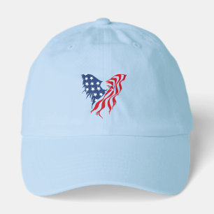 Born to Be Free Patriotic Eagle Classic Dad cap