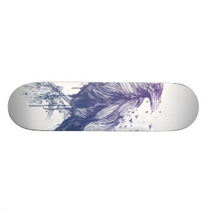 Born to be free skateboard