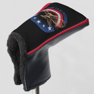 Born To Be Freedom Golf Putter Head Cover