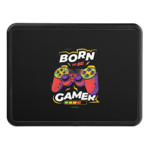 Born To Be Gamer Hitch Cover