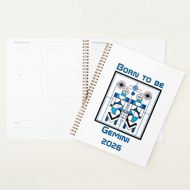 Born to be Gemini Planner (Display)