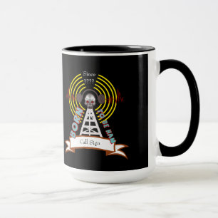 Born To Be Ham Biker Style Ham Radio Mug