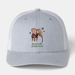 Born to Be Jumbo Cute Baby Elephant Custom
