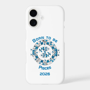 Born to be Pisces iPhone 17 Case