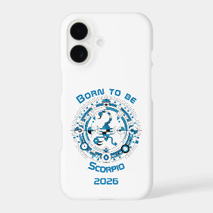 Born to be Scorpio iPhone 17 Case