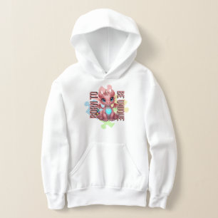 Born to Be Unique Cute Pink Dragon– Inspirational Hoodie