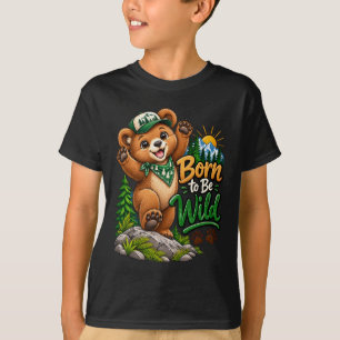 Born to Be Wild Bear T-Shirt