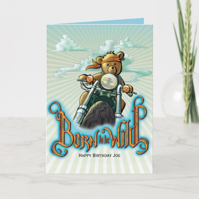 Born to Be Wild Card (Front)