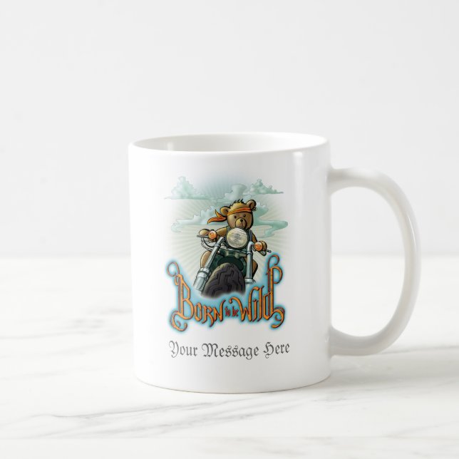 Born to Be Wild Customizable Coffee Mug (Right)