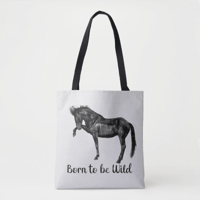 Born to be Wild Tote Bag (Front)