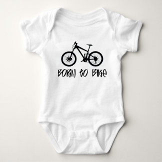 Born To Bike Baby Bodysuit