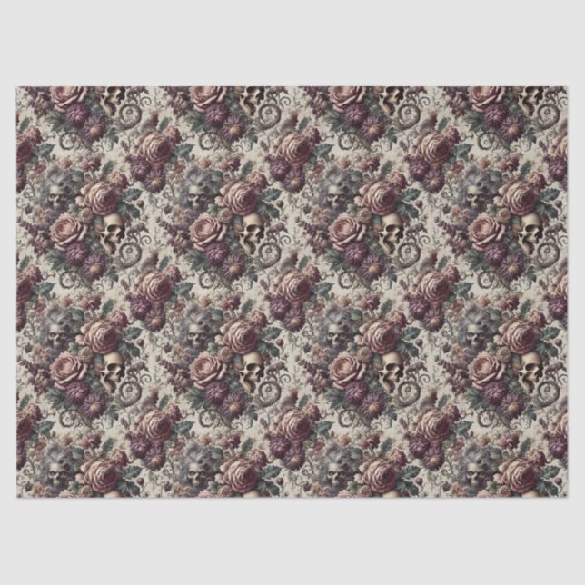 Born to Bloom – Gothic Victorian  Tissue Paper (Front)