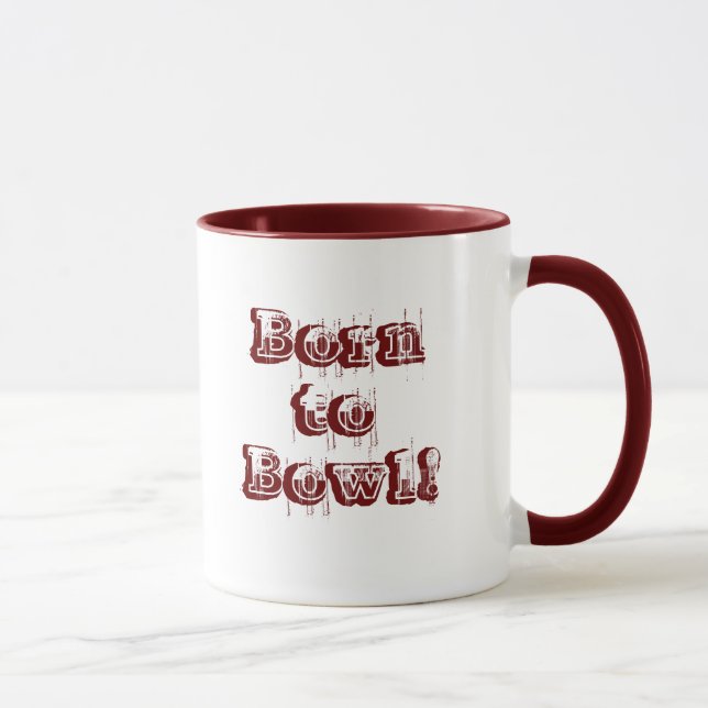 Born to Bowl! Mug (Right)