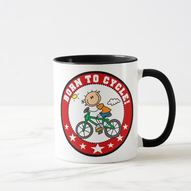 Born to Cycle Mug (Right)