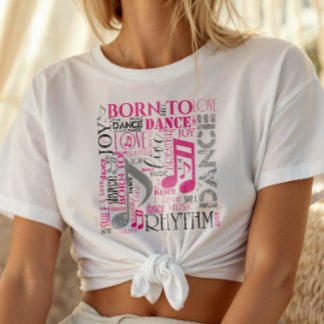 Born to Dance Pink/Black ID277 T-Shirt
