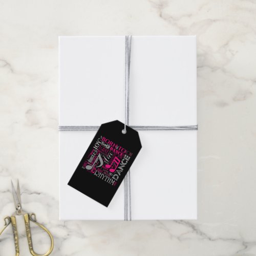 Born to Dance Pink ID277 Gift Tags